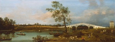 Oude Walton Brug door Giovanni Antonio Canal